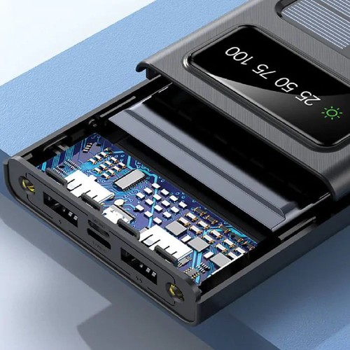 סוללת גיבוי סולארית FORCE 5V 10,000mah