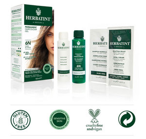 צבע שיער קבוע ללא אמוניה הרבטינט - Herbatint Permanent Haircolor Gel