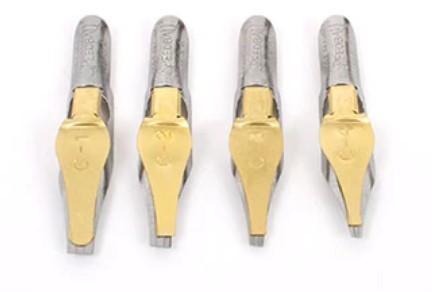 6 ציפורנים לקליגרפיה + ידית אחיזה CALLIGRAPHY Pen Set