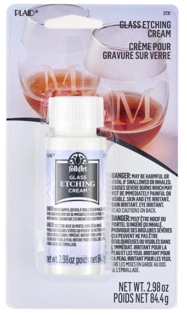 צורב זכוכית (84.4 גרם) GLASS ETCHING CREAM