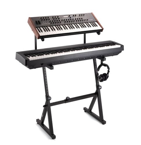 זוית נוספת On Stage KS1365 Z Keyboard Stand with Second Tier