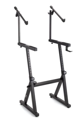 זוית נוספת On Stage KS1365 Z Keyboard Stand with Second Tier