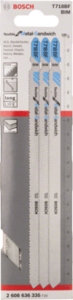 סט 3 מסוריות למתכת 180MM דגם T718BF מבית BOSCH