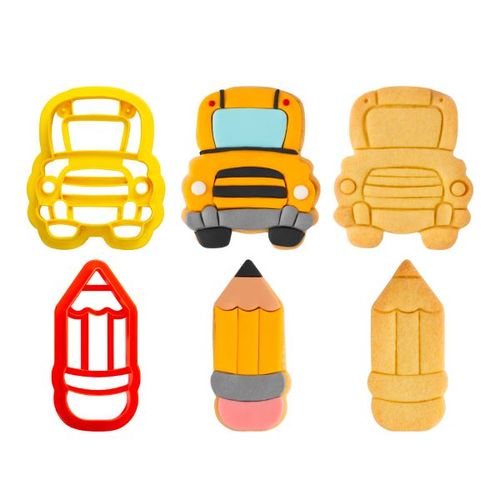 סט 2 חותכני בית ספר Decora 