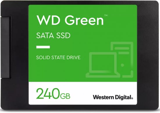 כונן Western Digital Green 240GB 2.5" SATA III SSD WDS240G3G0A