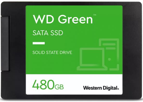 כונן Western Digital Green 480GB 2.5" SATA III SSD WDS480G3G0A