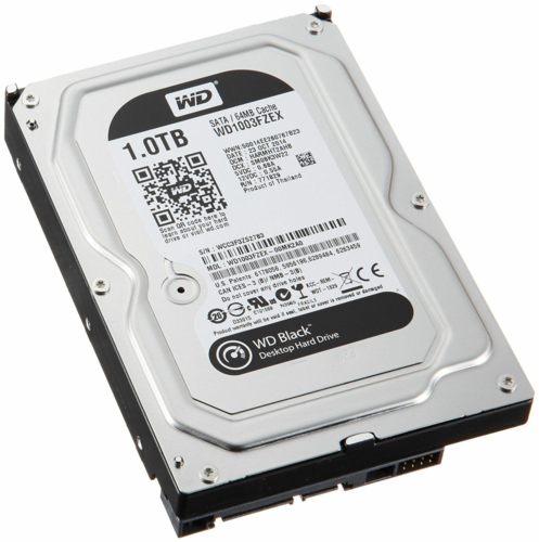 דיסק קשיח פנימי חברת Western Digital דגם WD1003FZEX 1TB Caviar Black 7200RPM 64MB SATA 3.5