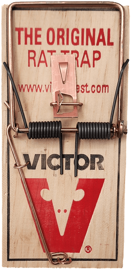 מלכודת קפיץ VICTOR המקורי לחולדות