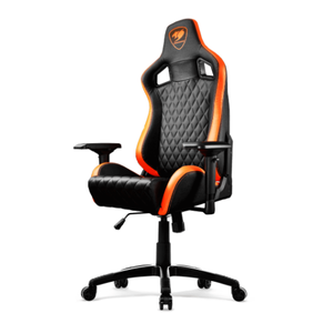 כסא גיימרים Cougar ARMOR S Gaiming Chair, צבע שחור או שחור עם כתום