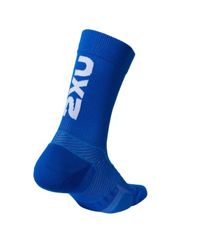 גרבי ריצה גבוהות מרופדות Vectr Cushion Crew Socks SUF/WHT