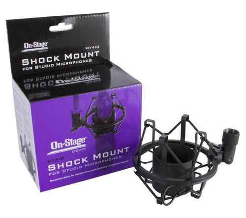 זוית נוספת On-Stage MY410 Shock Mount for Studio Mics 