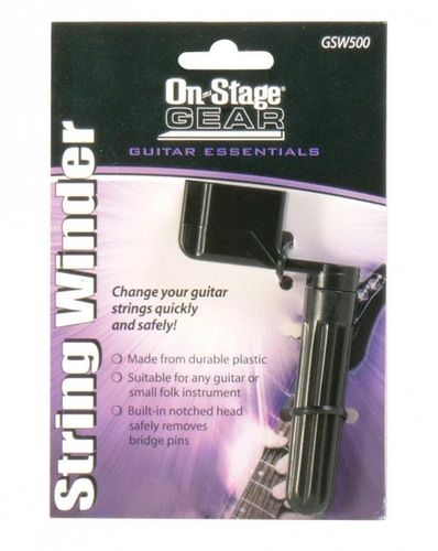זוית נוספת On Stage GSW500 Guitar String Winder
