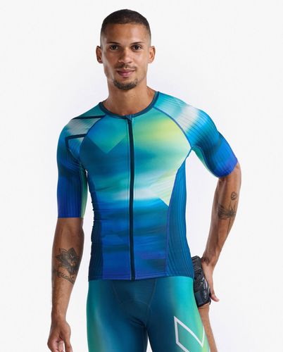 חולצת טריאתלון גברים Aero Tri Sleeved Top SPG/MAJ 