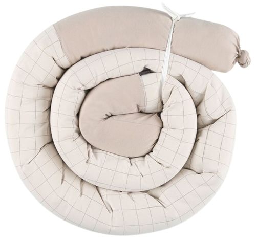 נחשוש - נחש בד ארוך 100% כותנה ג'רזי מקולקציית Sketch & Grid - אבן משבצות