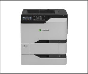 מדפסת לייזר צבעונית Lexmark CS720 de