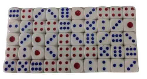 קוביות משחק 12 מ