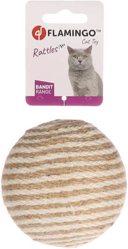 צעצוע לחתול כדור BANDIT BALL פלמינגו 