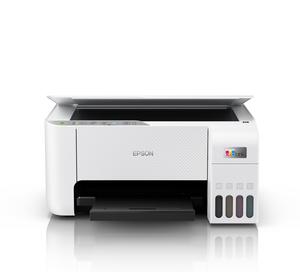 מדפסת משולבת אלחוטית EPSON ECOTANK L3256 WHITE