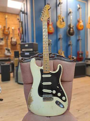Fender Custom Shop Dale Wilson Master Built Ancho Poblano Strat Relic in Aged White Blonde 2018