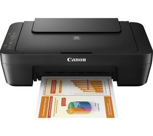 מדפסת PIXMA 3IN 1 מדפסת דיו צבע סקנר CANNON MG2550S