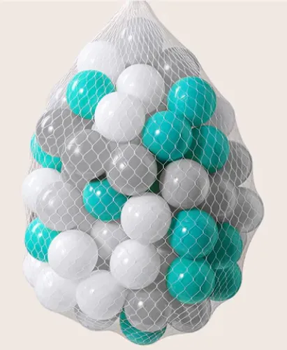 50 כדורים צבעוניים בגודל 7 ס