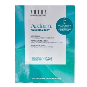 אקלים פלוס סלסול לשיער טבעי וצבוע זוטוס - ZOTOS ACCLAIM PLUS