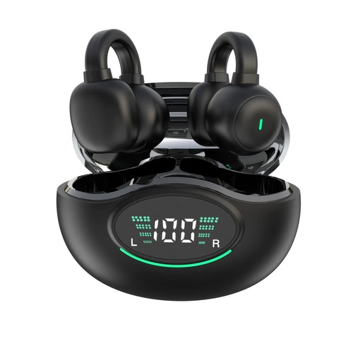  אוזניות Tws Wireless הולכת עצם - שחור