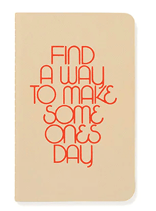 פנקס - Find a way to make some ones day