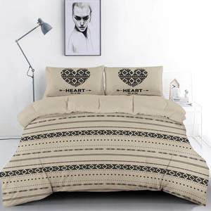 סט מצעים מיטה וחצי 100% כותנה PARIS COTTON 22