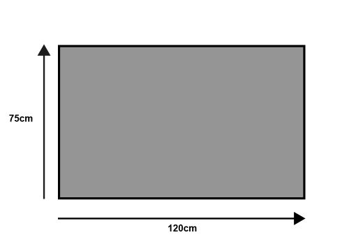 שטיח CHAMPAGNER floor mat 75X120