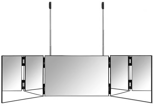 מראה תספורת עצמית 3D sassonic