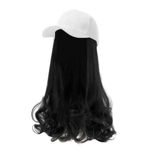 כובע ביסבול עם פיאה שחורה