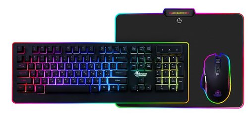 ערכת גיימינג מקצועית מסדרת Metalic RGB Dragon GPDRA-RGB-PCK