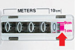 גלגלת מדידה אנלוגית עד 9,999 מ' גלגל גדול Roll Pilot S12 - אינופרו