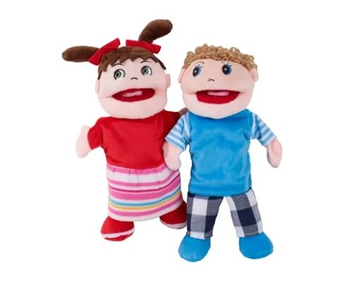 זוג בובות דיבוב - 35 ס