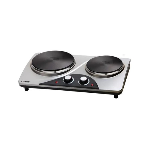 כירה חשמלית כפולה נירוסטה 2500W