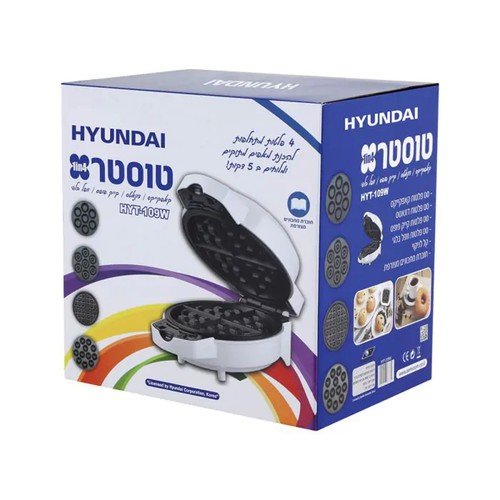 טוסטר מתחלף 4 ב 1 לבן