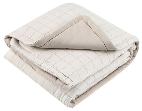 שמיכת תינוק לחורף ומעבר עם מילוי 100% כותנה ג'רזי 115*85 ס