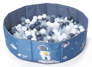 בריכת כדורים פרימיום מתקפלת + 80 כדורים - חלל