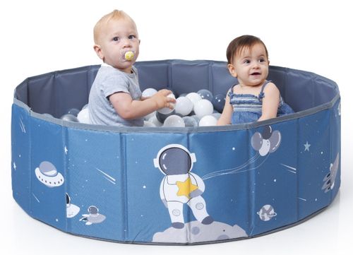 בריכת כדורים פרימיום מתקפלת + 80 כדורים - חלל