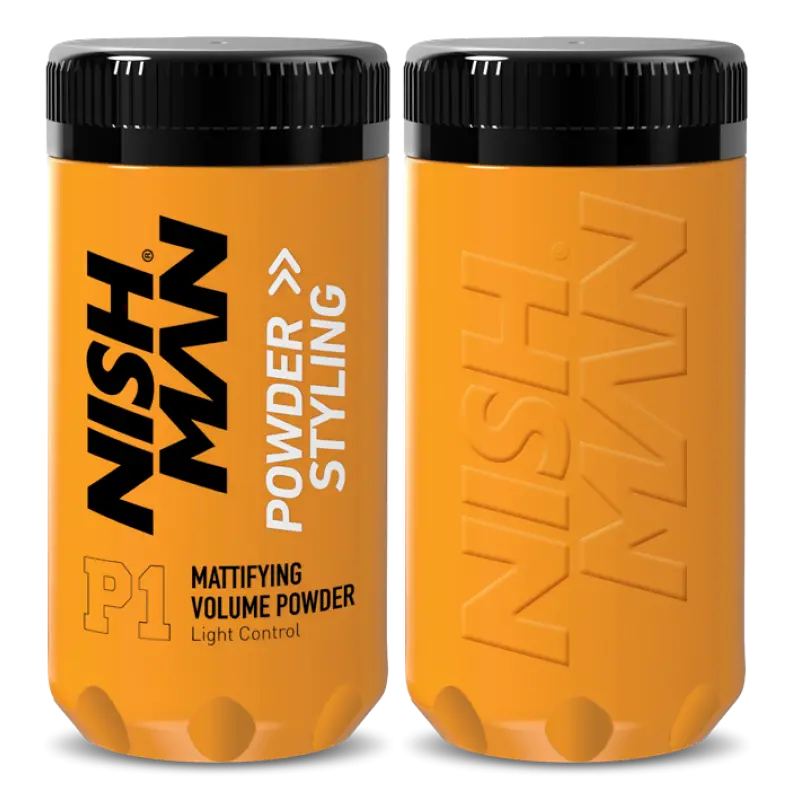 אבקת נפח נישמן - Nishman Hair Powder | Mattifying Volume Powder P1 20GR