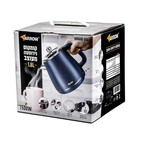 קומקום וינטג' חשמלי 1500W 