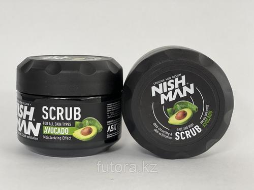 פילינג סקרב ניקוי פנים -Nishman Avocado Scrub 300 ml