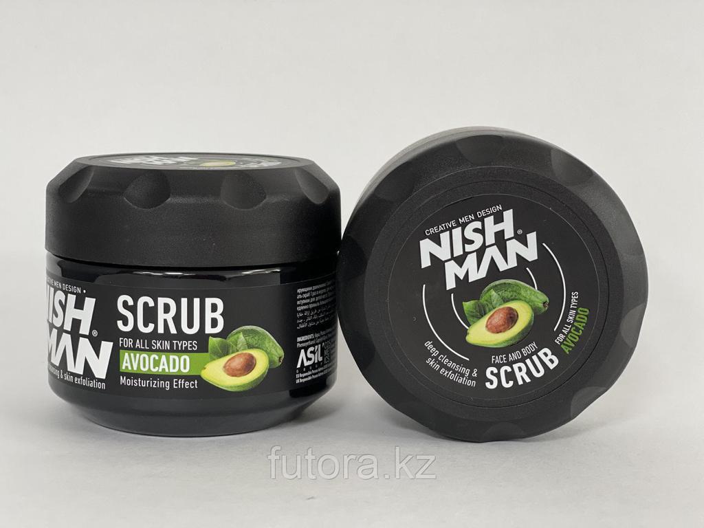 פילינג סקרב ניקוי פנים -Nishman Avocado Scrub 300 ml