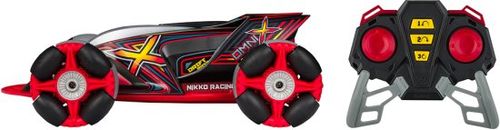 רכב באגי 4X4 עם שלט וטעינת USB לפעלולי דריפט OMNI X Drift - אדום