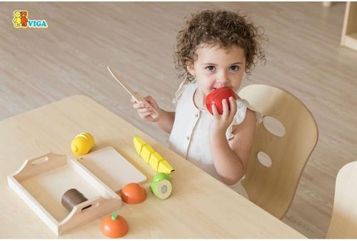 ערכת חיתוך פירות עם סכין וקרש חיתוך - ויגה
