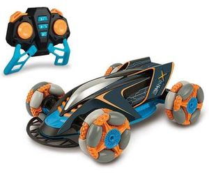 רכב באגי 4X4 עם שלט וטעינת USB לפעלולי דריפט OMNI X Drift - כחול