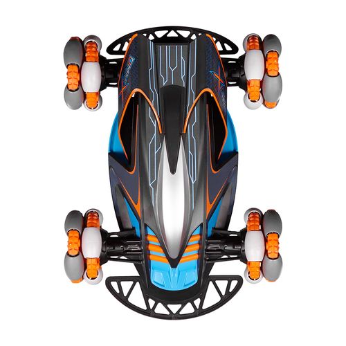 רכב באגי 4X4 עם שלט וטעינת USB לפעלולי דריפט OMNI X Drift - כחול