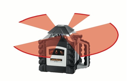 לייזר אוטומטי מסתובב קרן אדומה, קרן אדומה Quadrum 410S - אינופרו