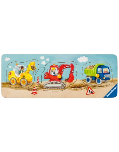 פאזל רכב באתר בנייה לגילאי 1.5+